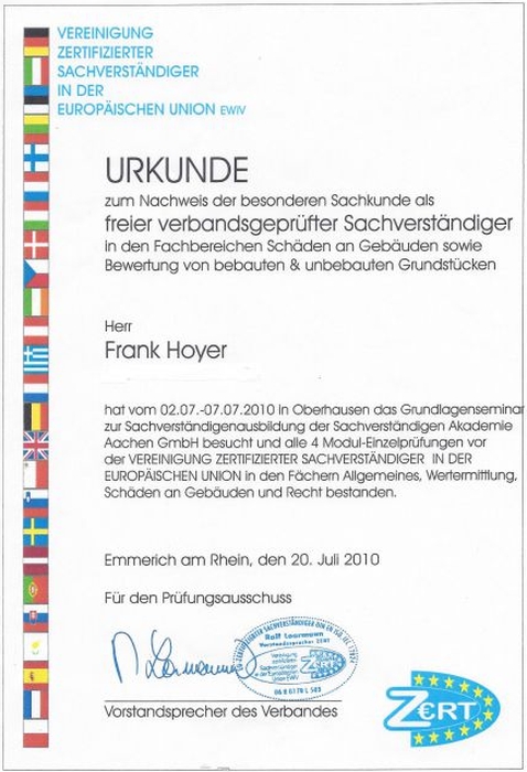 Bausachverständiger